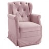 Poltrona de Balanço para Amamentação Ternura Corano Rosa Rosa - 2