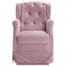 Poltrona de Balanço para Amamentação Ternura Corano Rosa Rosa - 1