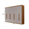 Guarda Roupa Casal Heros com 8 Portas e 4 Gavetas Moderna - 3