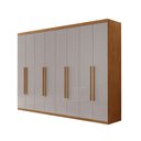 Ver imagem 2 de Guarda Roupa Casal Heros com 8 Portas e 4 Gavetas Moderna