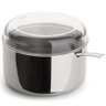 Açucareiro de Aço Inox 350g com Colher Tampa Porta Açucar Cozinha Casa Multiuso Temperos Chá Caf - 2