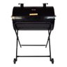 Churrasqueira Bafo Grill Inteira 100l Grelha,suporte e Rodas - 4