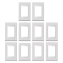 Ver imagem 1 de Kit C/10 Placas 4x2 3 Posições Weg Refinatto Style Branco Acetinato