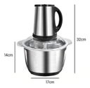 Ver imagem 3 de Triturador Processador de Alimentos 1200W 110V Inox 3L Unica 110VOLTS
