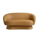 Ver mais imagens de Sofá Curvo 2 Lugares 150cm Liz Corano Caramelo - Nexta Casa