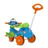 Triciclo Bandeirante Passeio e Pedal Velobaby G2 Motoca Azul - 3