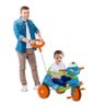 Triciclo Bandeirante Passeio e Pedal Velobaby G2 Motoca Azul - 5