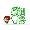 Cortador Harry Potter Cute Corpo Modular 5 Cm - 1