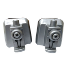 Ver imagem 3 de Kit 03 para Montagem de Janela de Correr 4 Folhas Cinza