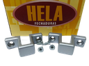 Ver imagem 2 de Kit 03 para Montagem de Janela de Correr 4 Folhas Cinza