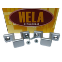 Ver imagem 2 de Kit 03 para Montagem de Janela de Correr 4 Folhas Cinza