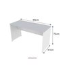 Escrivaninha Mesa Escritório 90cmx47cm 15mm - 3