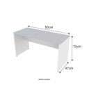 Ver imagem 3 de Escrivaninha Mesa Escritório 90cmx47cm 15mm