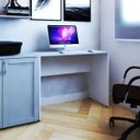 Ver imagem 1 de Escrivaninha Mesa Escritório 90cmx47cm 15mm