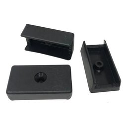 200 Sapata U Preto Pesinho para Moveis Mdf - 1