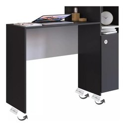 200 Sapata U Preto Pesinho para Moveis Mdf - 3