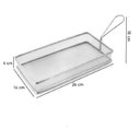Ver imagem 5 de Kit 6 Cestos Servir Top Aramado Inox 26x14cm Porção Fritas