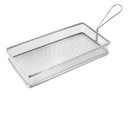 Ver imagem 2 de Kit 6 Cestos Servir Top Aramado Inox 26x14cm Porção Fritas