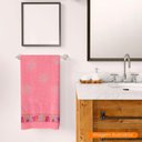 Ver imagem 5 de Toalha de Banho Rosa Camesa Gatinhos 70x130cm 674001