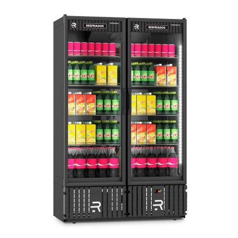 Visa Cooler Multiuso 1300 Litros Preto/preto Vcm1300pv 220v - Refrimate
