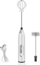 Ver imagem 5 de Misturador Bebidas Ovos Mini Mixer Fuê Portátil Elétrico Recarregável Q-2502 - Preto