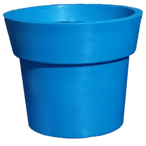 Vaso Planta Extra Grande 100x110 Ibiza Polietileno - AZUL ARARA 009