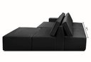 Ver imagem 7 de Sofá Ilha 7 Lugares Isadora Suede Preto Adonai Estofados