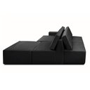 Ver imagem 5 de Sofá Ilha 7 Lugares Isadora Suede Preto Adonai Estofados