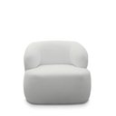 Ver imagem 3 de Conjunto Sala de Estar Decorativo Charlote 1 Poltrona Namoradeira 150cm 1 Poltrona Base Fixa com Puf