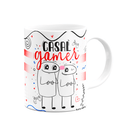 Ver imagem 2 de Caneca Flork Namorados - Casal Gamer - Branca