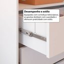 Ver imagem 6 de Guarda-Roupa Casal Modulado Andorra 5 Portas 4 Gavetas Branco - Pnr Móveis
