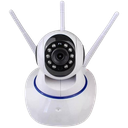 Ver imagem 1 de Câmera Ip sem Fio 360° 3 Antenas Hd Wifi Visão Noturna Alarme