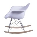 Ver imagem 2 de Cadeira de Balanço Eames com Braço Branca