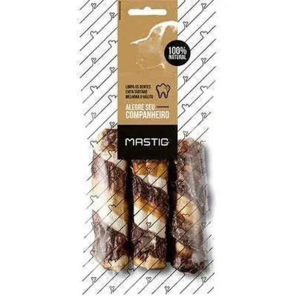 Petisco para Cães Osso Mini Retriever 8mm com 3 unidades - Mastig - 1