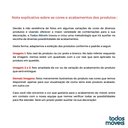 Ver imagem 5 de Mesa de Escritório Pé Painel Pe25 em Mdp 90 X 60 Cm Cor Walnut e Base Branca