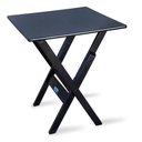 Ver imagem 3 de Jogo de Mesa 2 Cadeiras 70x70 Dobravel para Bar e Restaurante - Preto - Preto