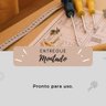 Kit 3 Prateleira Decorativa Dulce Slim Madeira 60cm - 4