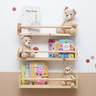 Kit 3 Prateleira Decorativa Estilo Montessori Dulce Slim Madeira 60cm - 1