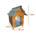 Ver imagem 2 de Casinha de Cachorro Telhado Ecológico Extra Gigante