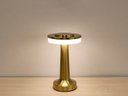 Ver imagem 1 de Abajur Pharos Dourado Touch Taschibra 3000k 4000k 6000k Dourado