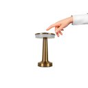 Ver imagem 3 de Abajur Pharos Dourado Touch Taschibra 3000k 4000k 6000k Dourado