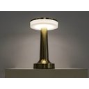 Ver imagem 2 de Abajur Pharos Dourado Touch Taschibra 3000k 4000k 6000k Dourado