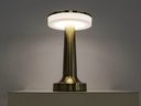Ver imagem 2 de Abajur Pharos Dourado Touch Taschibra 3000k 4000k 6000k Dourado