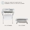 Banheira de Bebê com Suporte Sicília Duo até 35 Kg Branco e Cinza - Infanti - 3