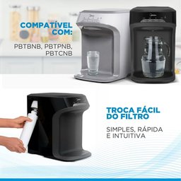 Filtro de Reposição para Purificador de Água Midea Fpbtnb - 2