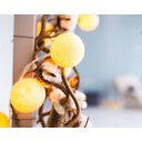 Ver imagem 3 de Bolinhas de Luz Cormilu Led, À Pilha, 10 Bolas, 1.5m, (off White Bege)