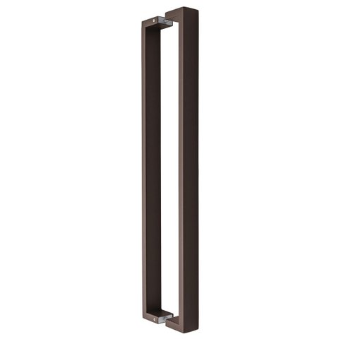 Puxador Porta de Madeira ou Vidro 4cm X 1,5cm Inox - Preto Text. Loja da Indústria 1015mm x 1000mm