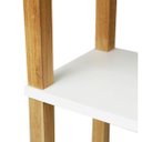 Ver imagem 3 de Aparador Branco com Montantes Naturais 100x38x90