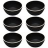 Kit 6 Bowls Melamina 600ml Cumbuca 15cm Tigela Class Wolff Sobremesa Porções Sopas - 1