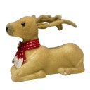 Ver imagem 3 de Rena de Natal Flocada Scarf Snow